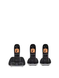Bt 7600 Trio Cordless Telephone With Answering Machine